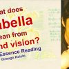 What is the meaning of the name Isabella from sound vision with Name Essence Reading through Koichi?