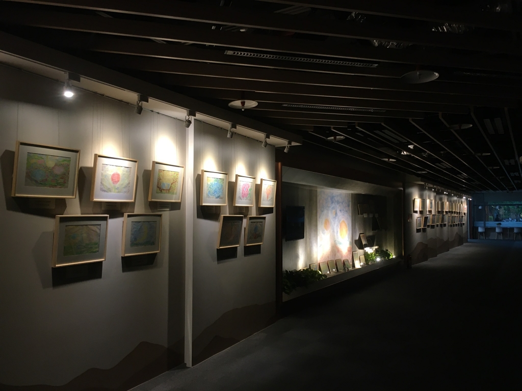 Art exhibition in National Taiwan Library at March 2020