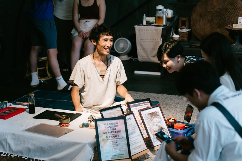 Koichi at market